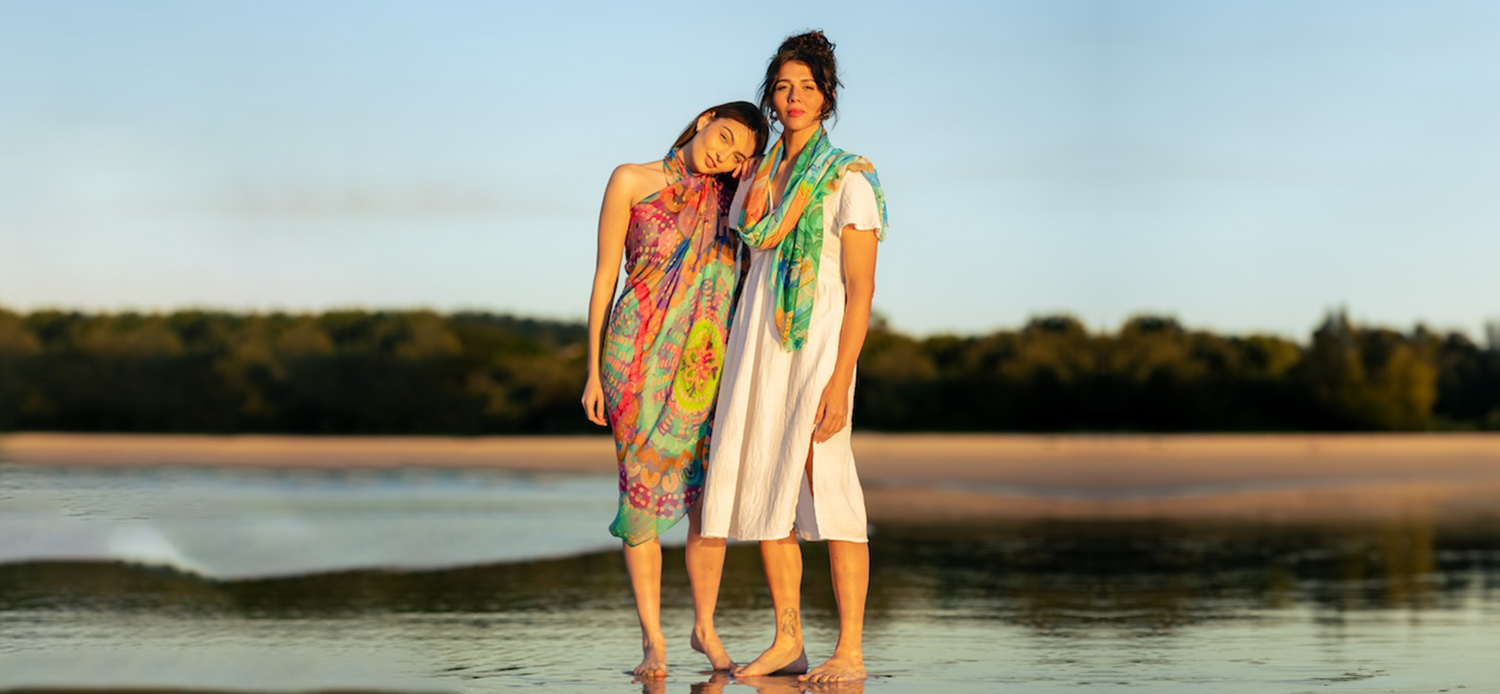 Aboriginal Art Scarves: Stories You Can Wear