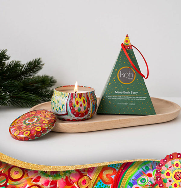 Unique Christmas Gifts Australia delivery is on now and available fast including this Christmas Bauble gift pack from Koh Living