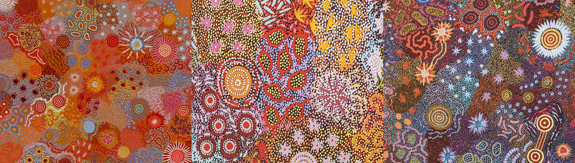 Artwork design of Aboriginal artist Michelle Possum
