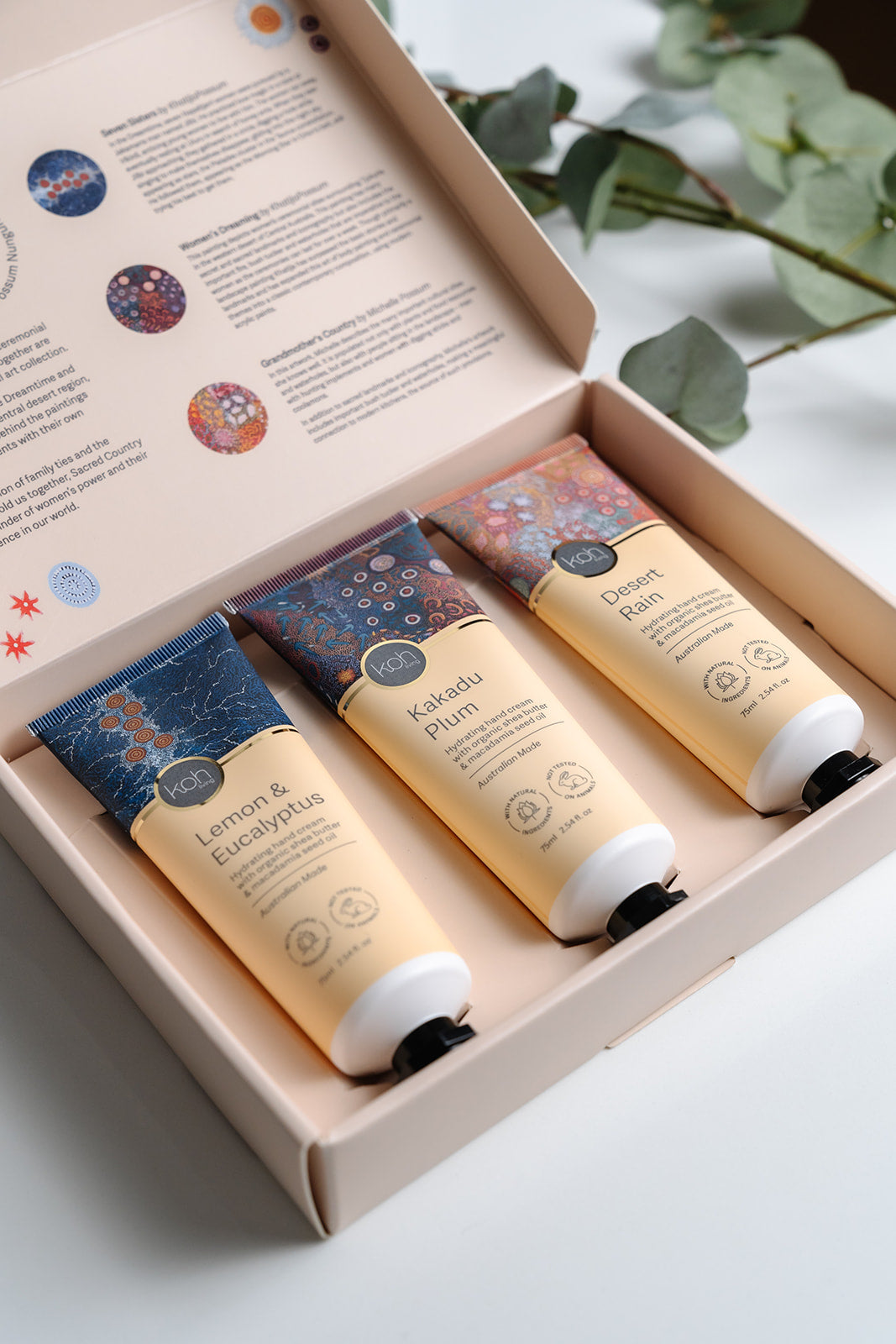 Aboriginal Sacred Country Hand Cream Set