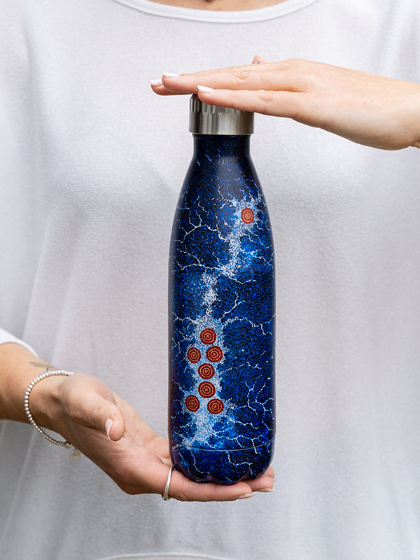 Aboriginal Seven Sisters Stainless Steel Water Bottle
