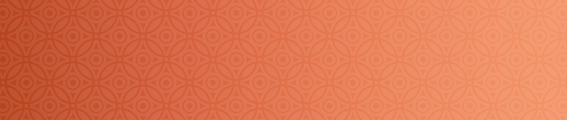 Rust coloured background with Koh Living branded pattern