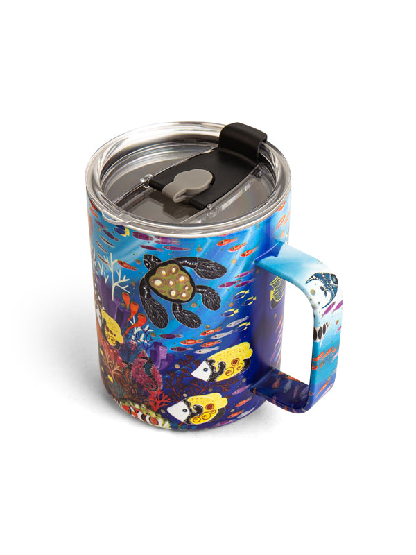 Aboriginal Utopia Insulated Stainless Steel Camp Mug