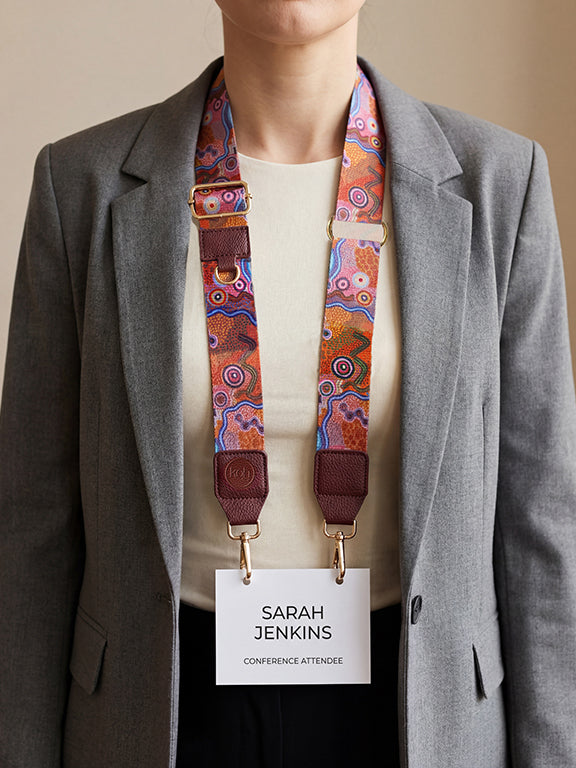 Aboriginal Our Country Mobile Phone Lanyard Strap