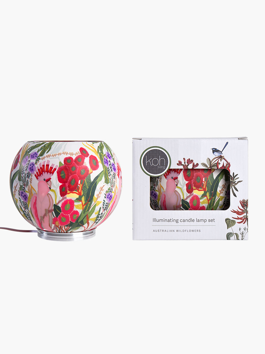 Flowering Gum lIluminating Candle Lamp Set