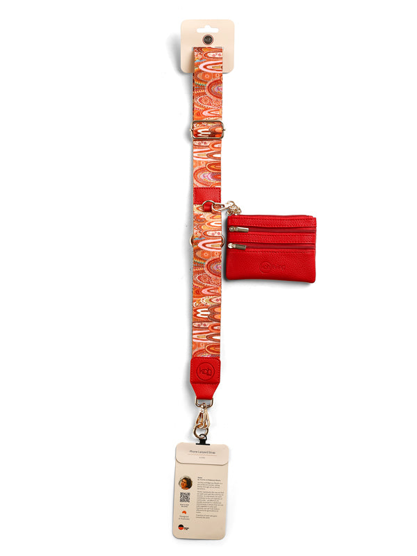 Aboriginal Home Mobile Phone Lanyard Strap