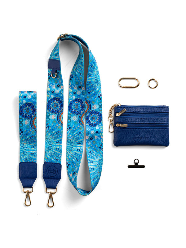 Aboriginal Girambit Mobile Phone Lanyard Strap