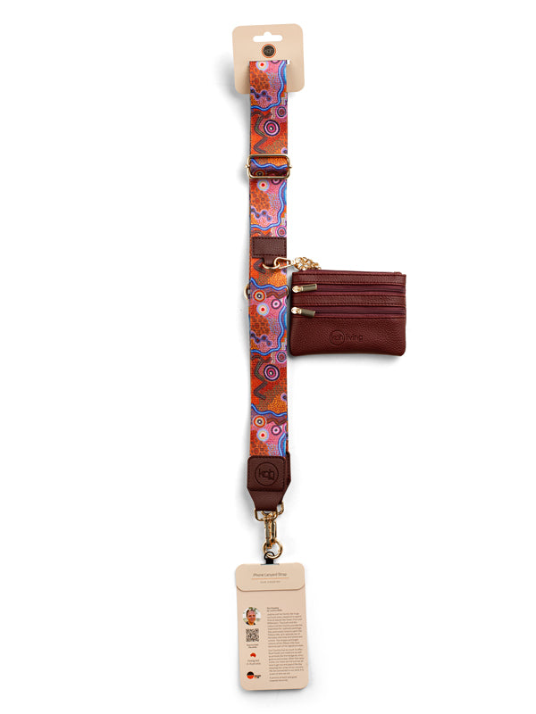 Aboriginal Our Country Mobile Phone Lanyard Strap
