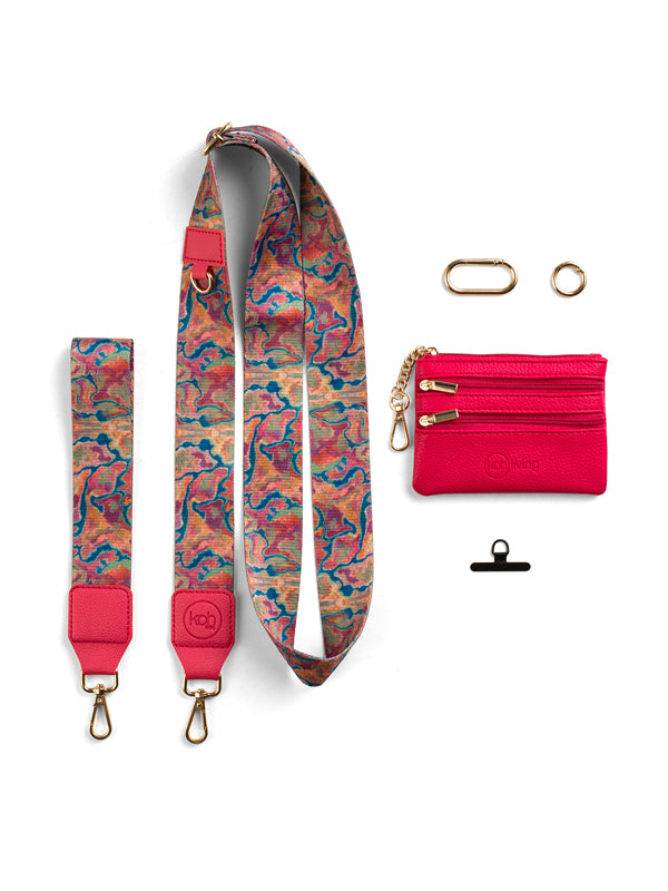 Aboriginal Pilbara Creeks Mobile Phone Lanyard Strap