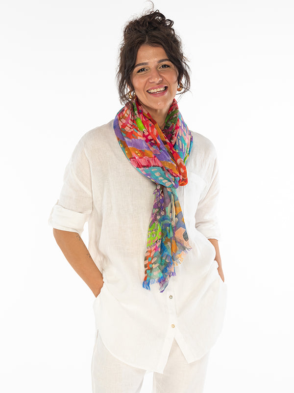 Aboriginal Each of Us Rectangle Scarf