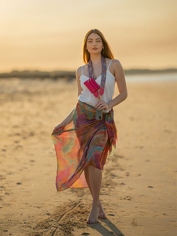 Aboriginal Pilbara Creeks Mobile Phone Lanyard Strap