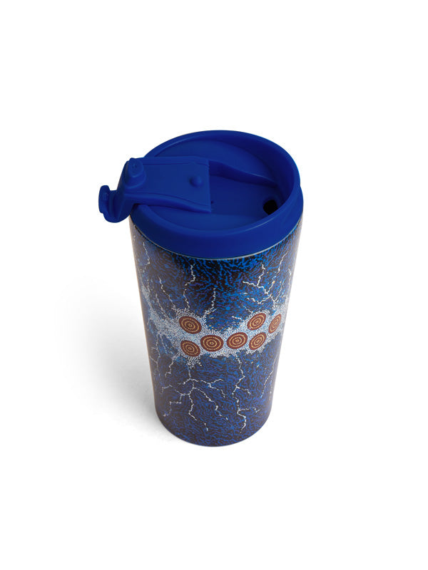 Aboriginal Seven Sisters Stainless Steel Travel Mug