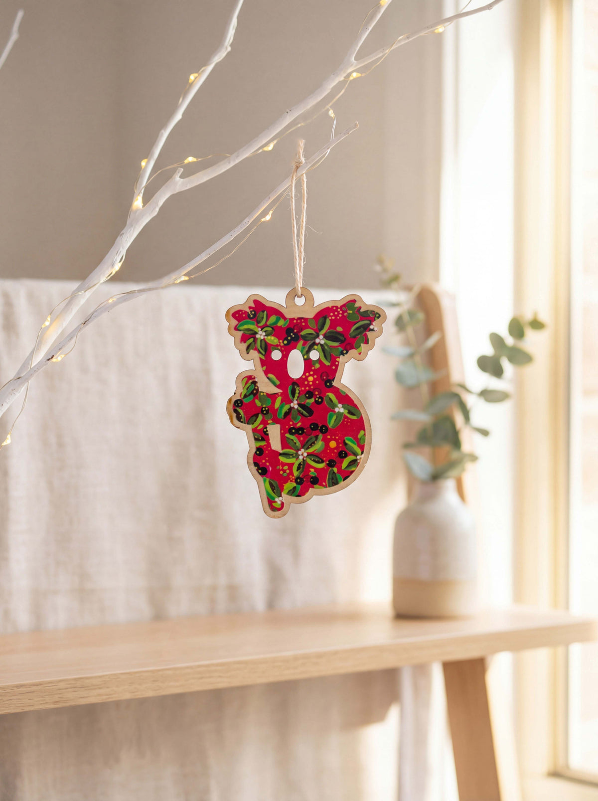 Aboriginal Christmas Koala Decoration Seeds of Celebration
