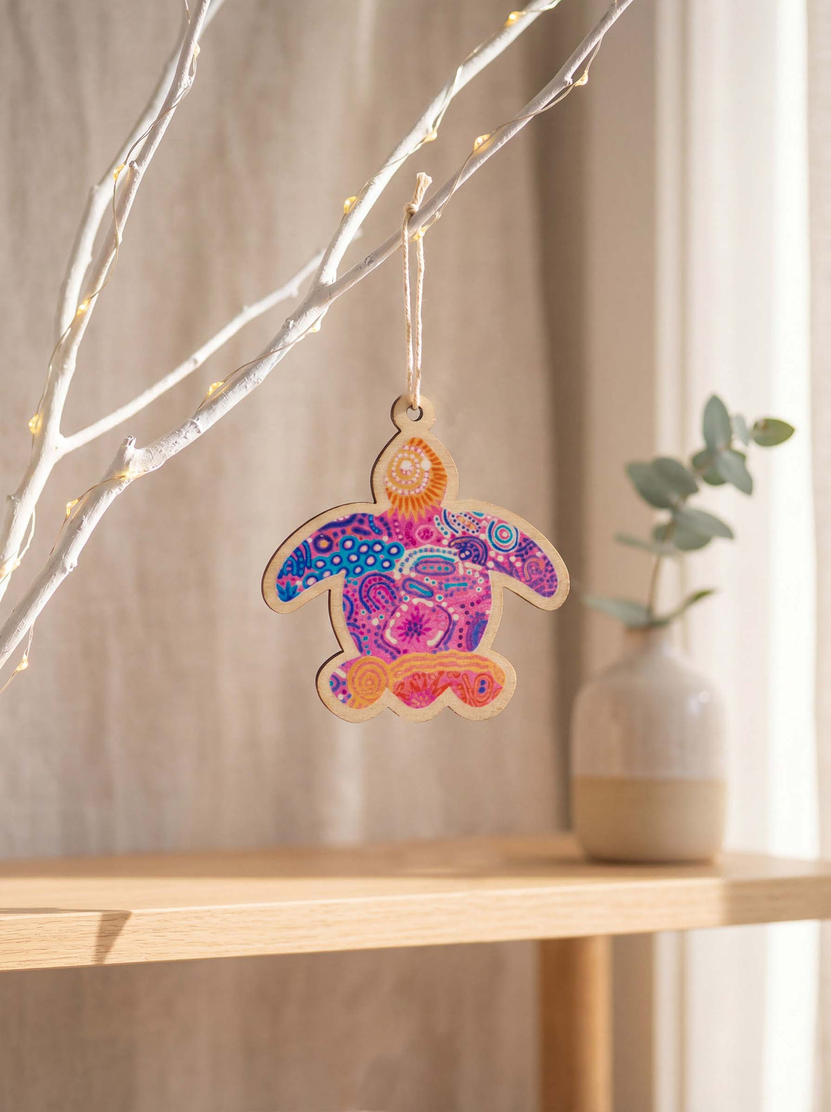 Aboriginal Christmas Turtle Decoration Women’s Love Story