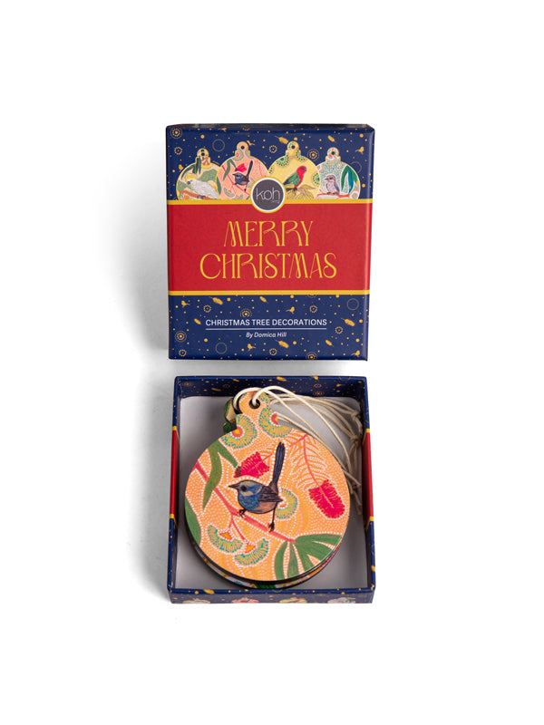 Aboriginal Dreamtime Symphony 4Pack Christmas Decorations 2026