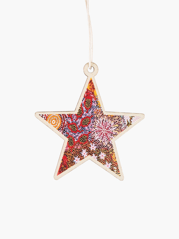 Aboriginal Christmas Star Decoration Grandmother&