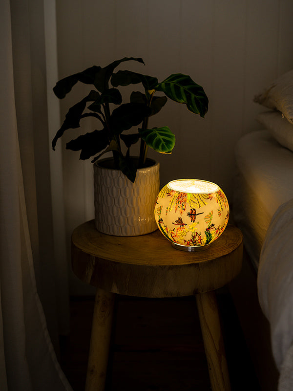Golden Haze Illuminating Candle Lamp Set