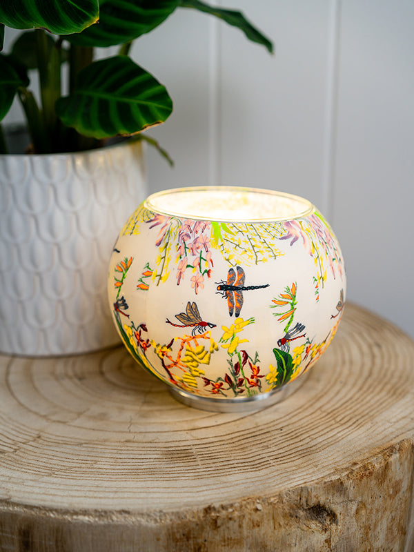 Golden Haze Illuminating Candle Lamp Set