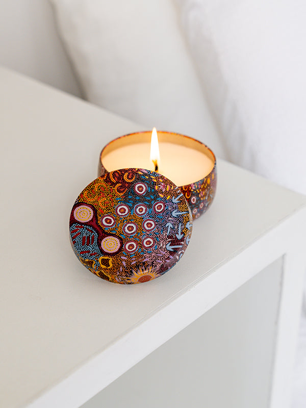 Aboriginal Scented Kakadu Plum Candle Tin