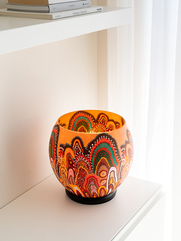 Aboriginal Home 30cm Lamp