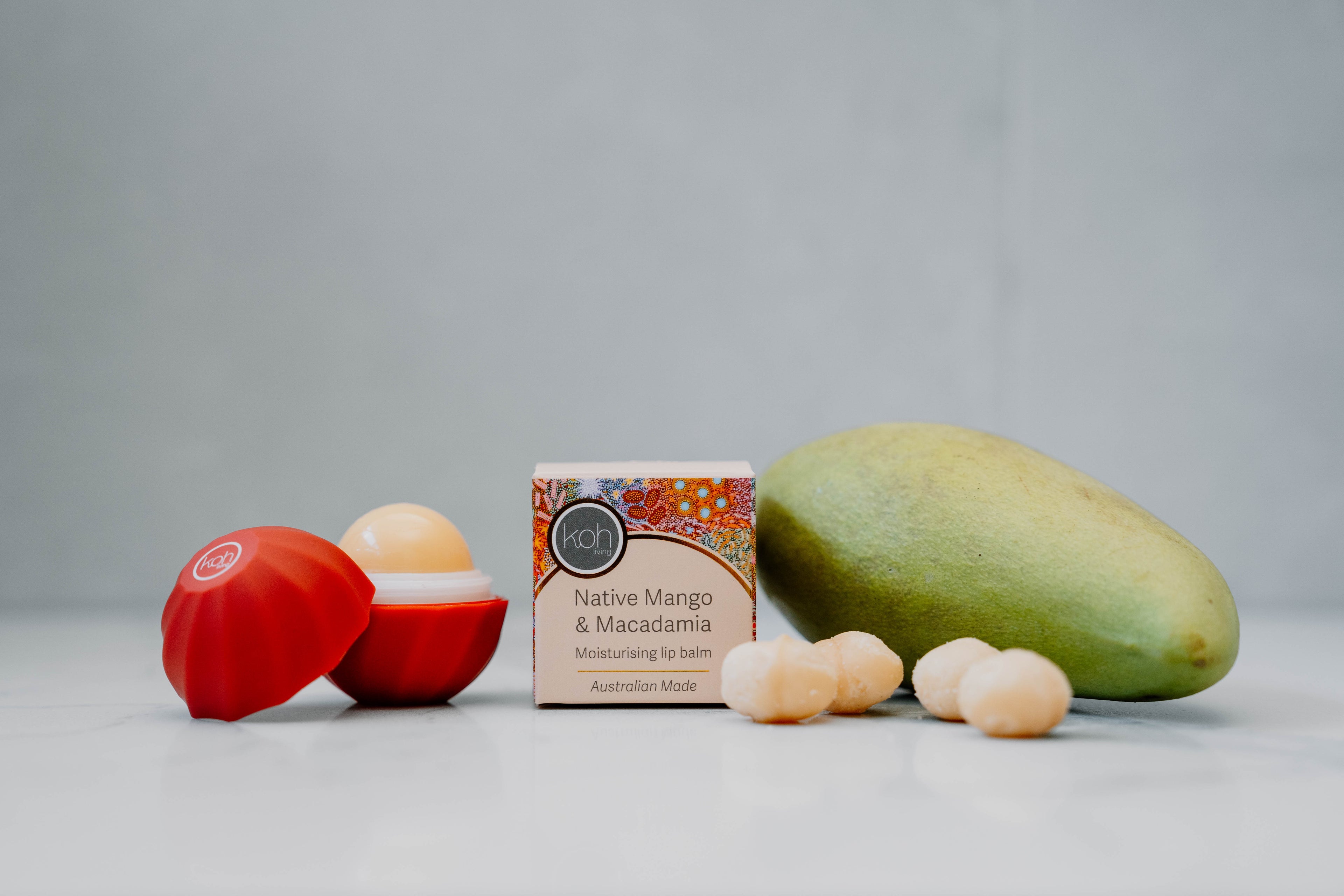 Aboriginal Native Mango & Macadamia Lip Balm