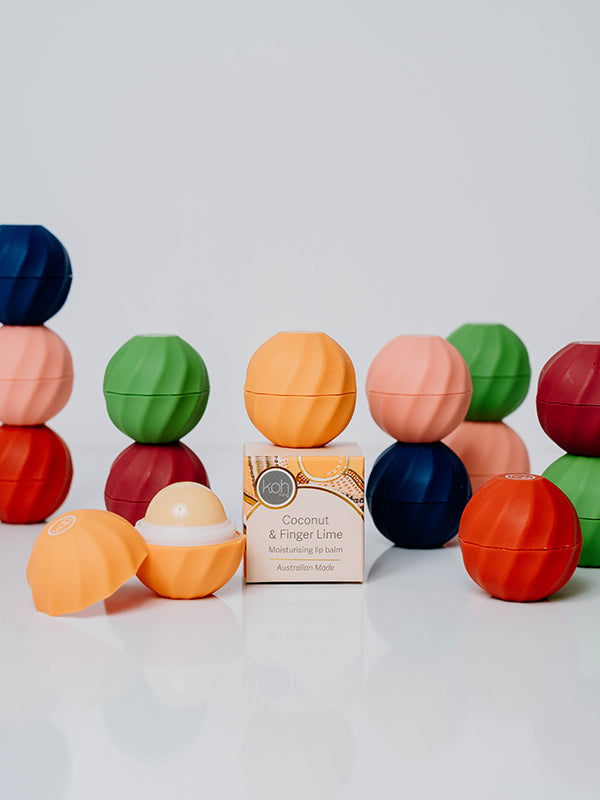 Aboriginal Coconut & Finger Lime Lip Balm