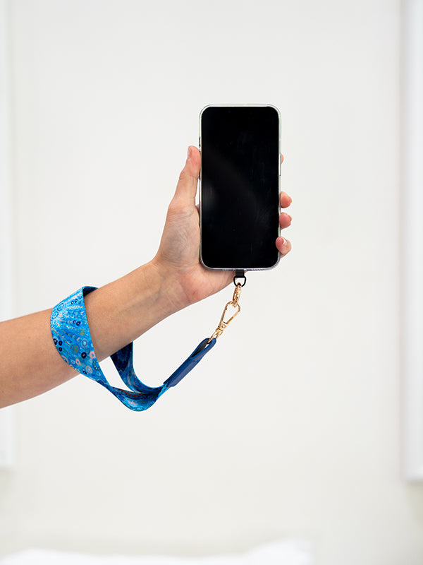 Aboriginal Girambit Mobile Phone Lanyard Strap