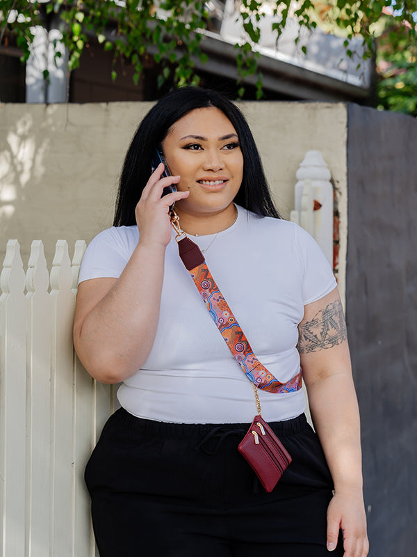 Aboriginal Our Country Mobile Phone Lanyard Strap