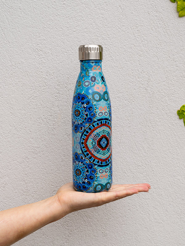 Aboriginal Girambit Stainless Steel Water Bottle