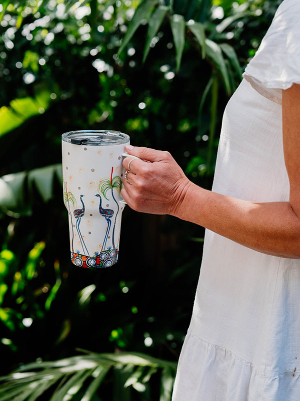 Aboriginal Kinship Stainless Steel Tumbler