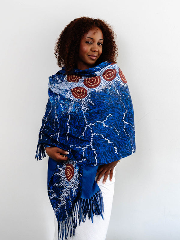 Aboriginal Seven Sisters Scarf – Koh Living