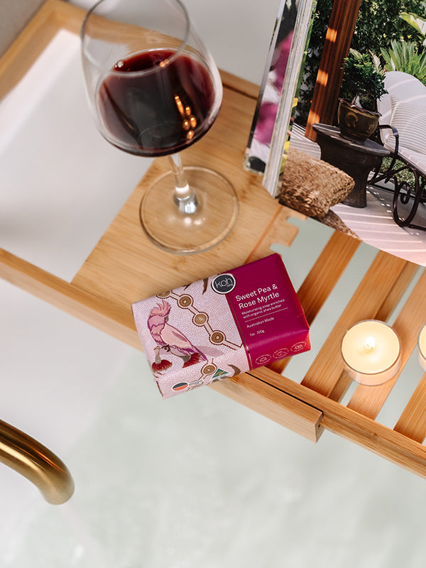 Aboriginal Sweet Pea & Rose Myrtle Soap