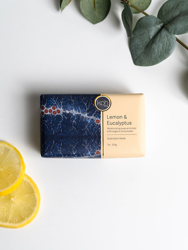 Aboriginal Scented Lemon & Eucalyptus Soap