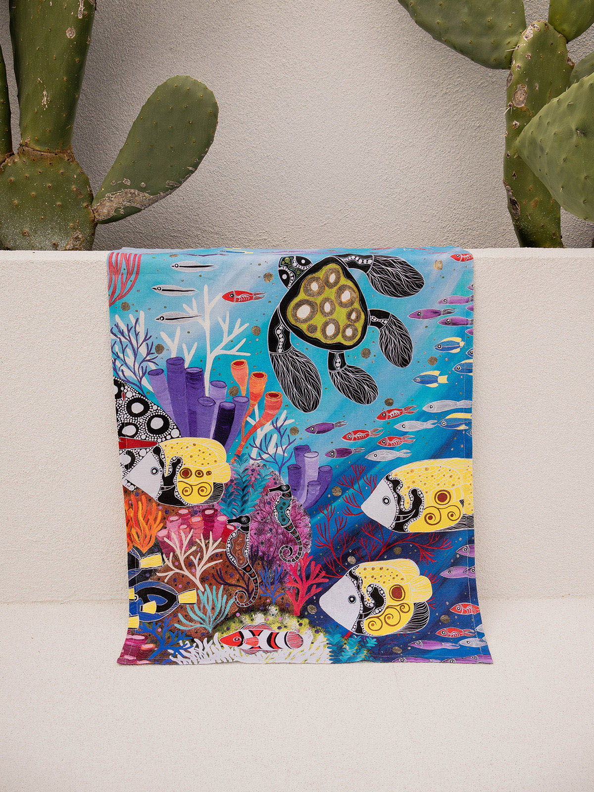 Aboriginal Utopia Cotton Tea Towel