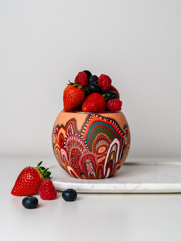 Aboriginal Home Tealight Candle Holder