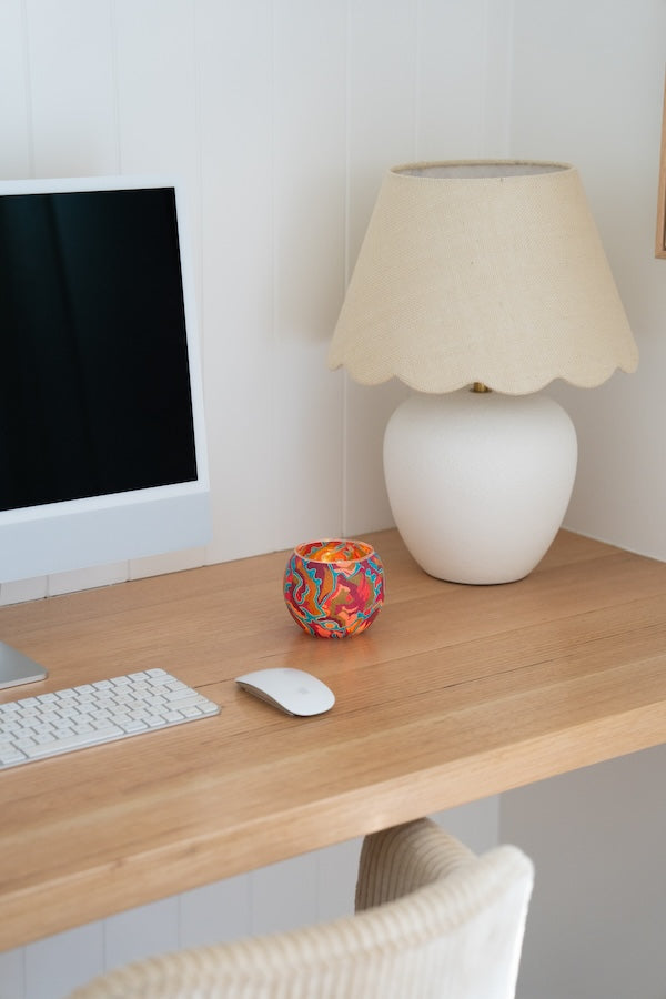 Aboriginal Pilbara Creeks Tealight Candle Holder