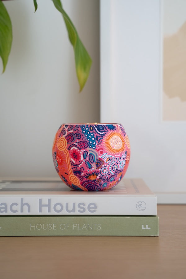 Aboriginal Women’s Love Story Tealight Candle Holder