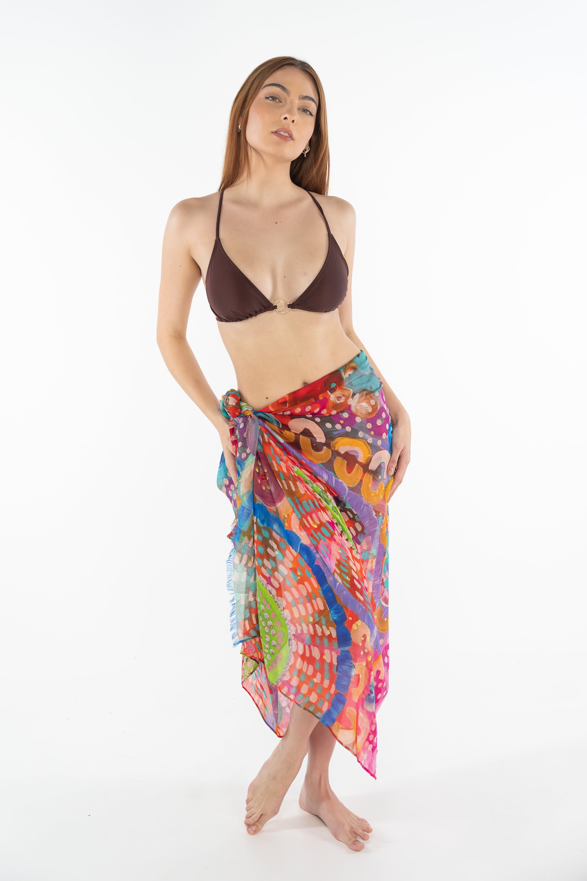 Aboriginal Each of Us Rectangle Scarf