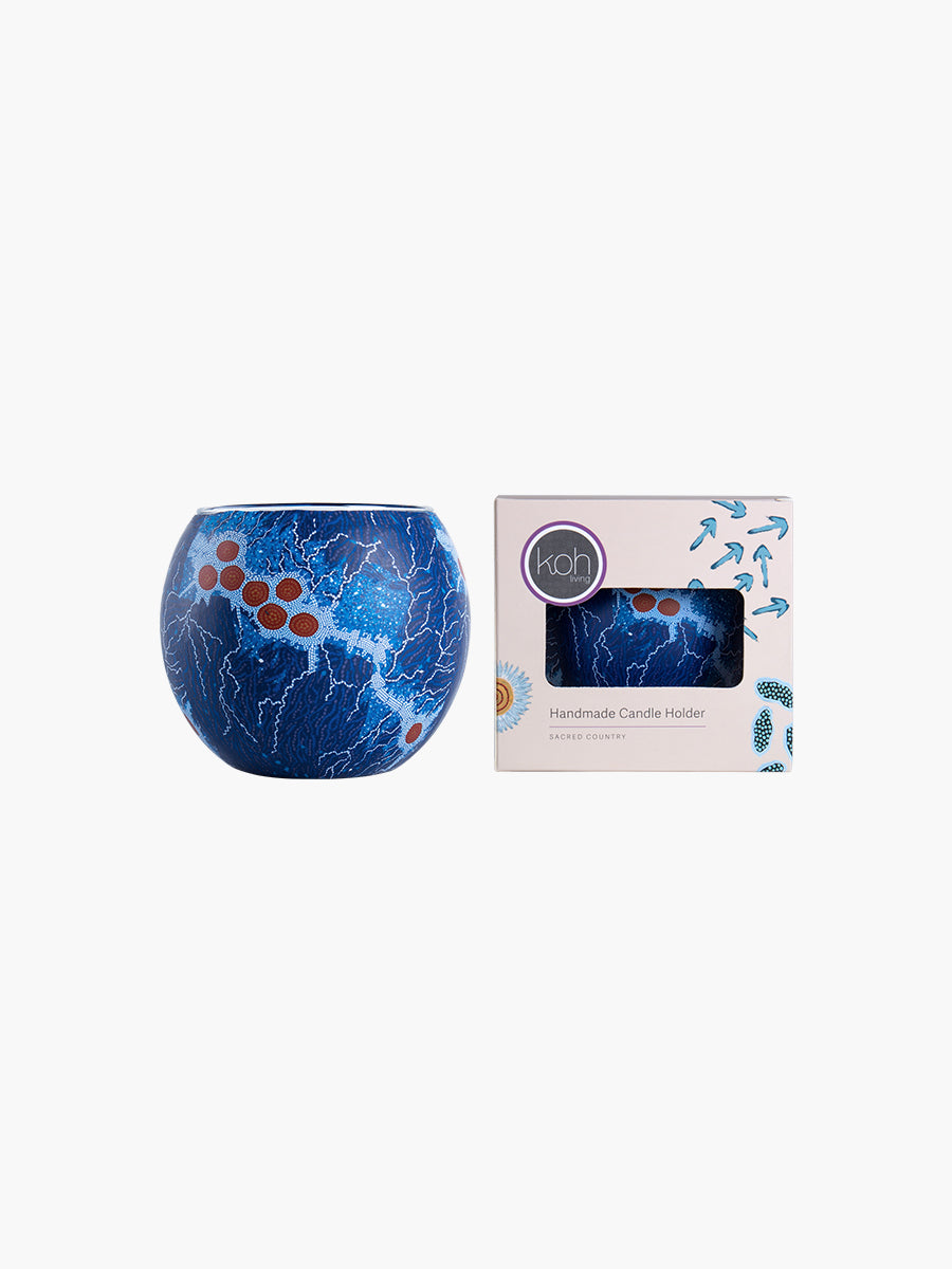Aboriginal Seven Sisters Tealight Candle Holder