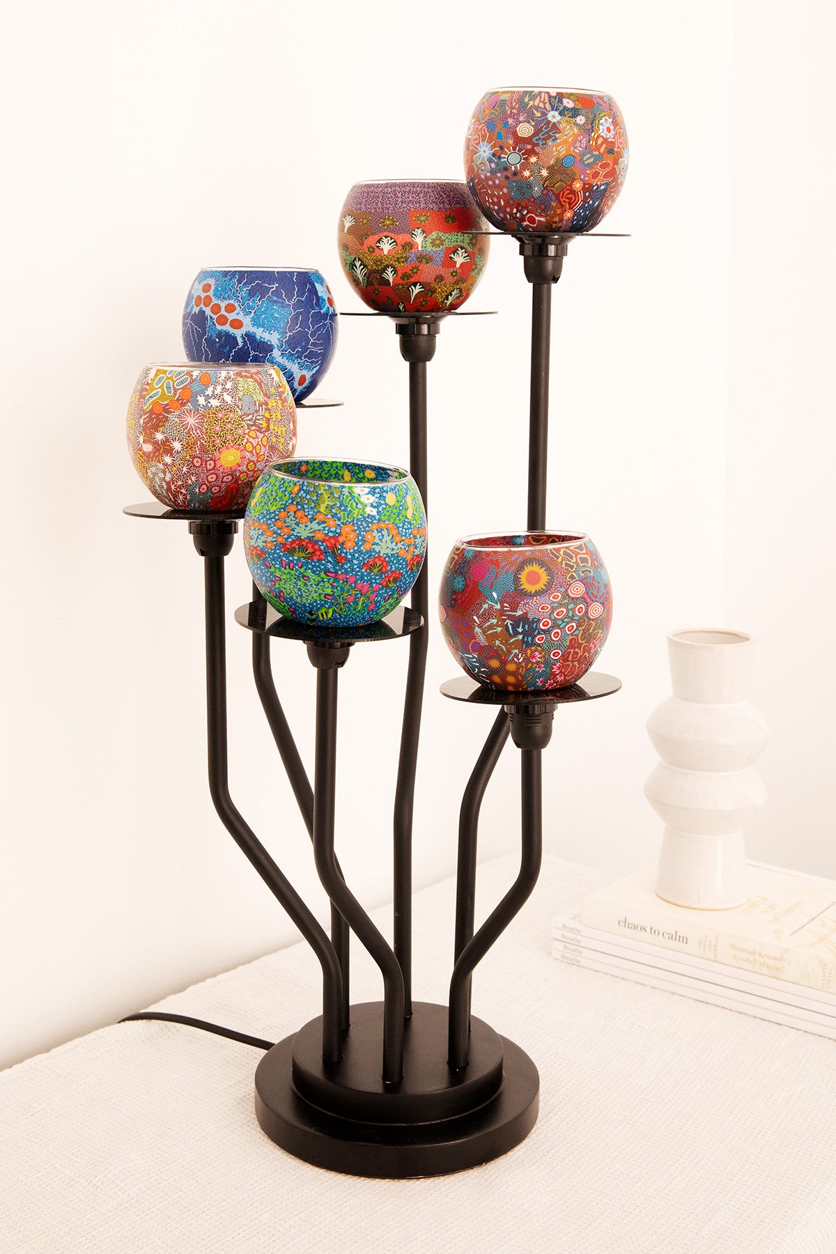 Aboriginal Sacred Country 6Tier Display Lamp Bundle 66cm
