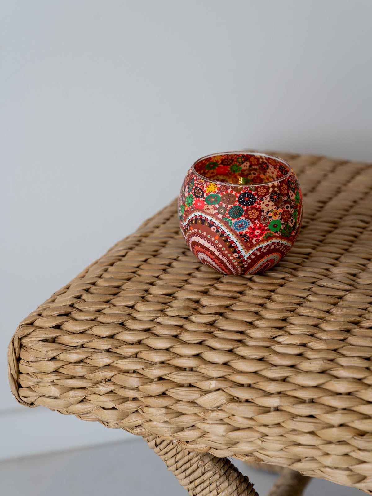 Aboriginal Together Again Tealight Candle Holder