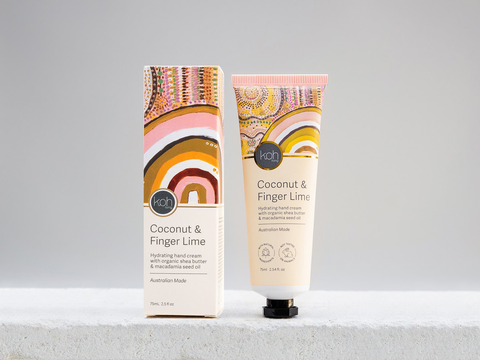 Aboriginal Coconut & Finger Lime Hand Cream - Koh Living