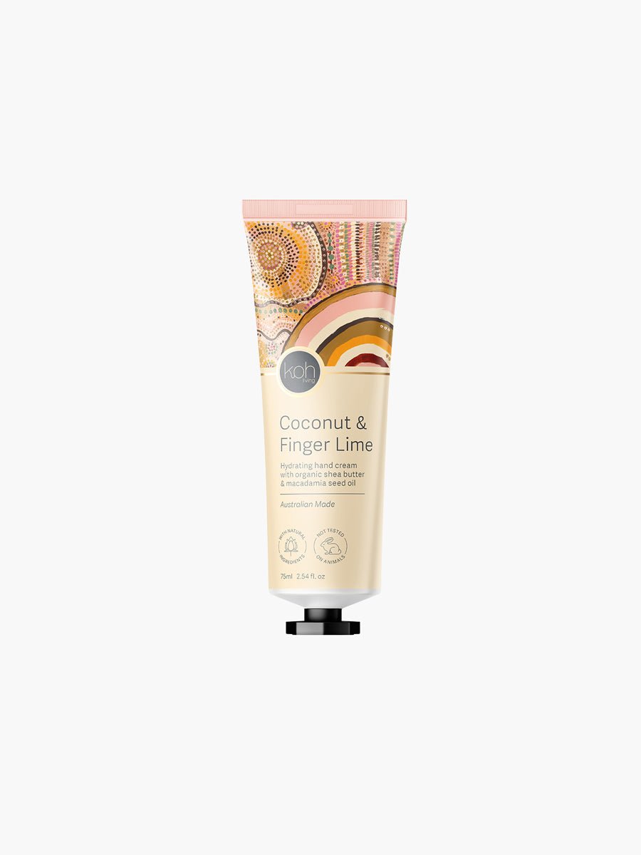 Aboriginal Coconut &amp; Finger Lime Hand Cream - Koh Living