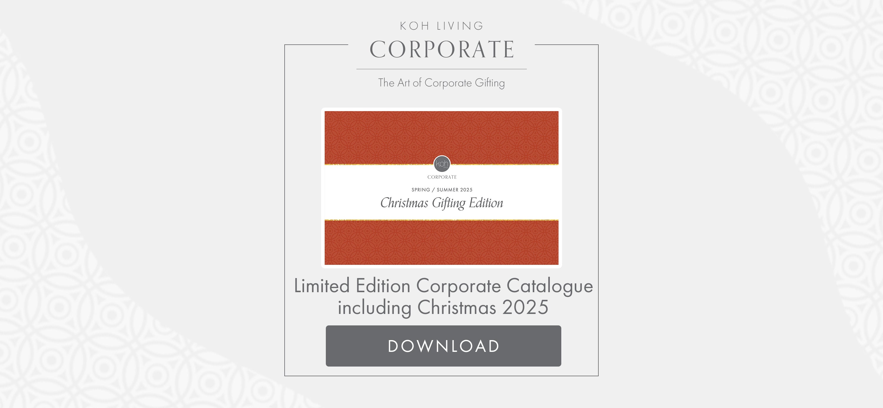 Limited Edition Christmas Corporate Catalogue 2025