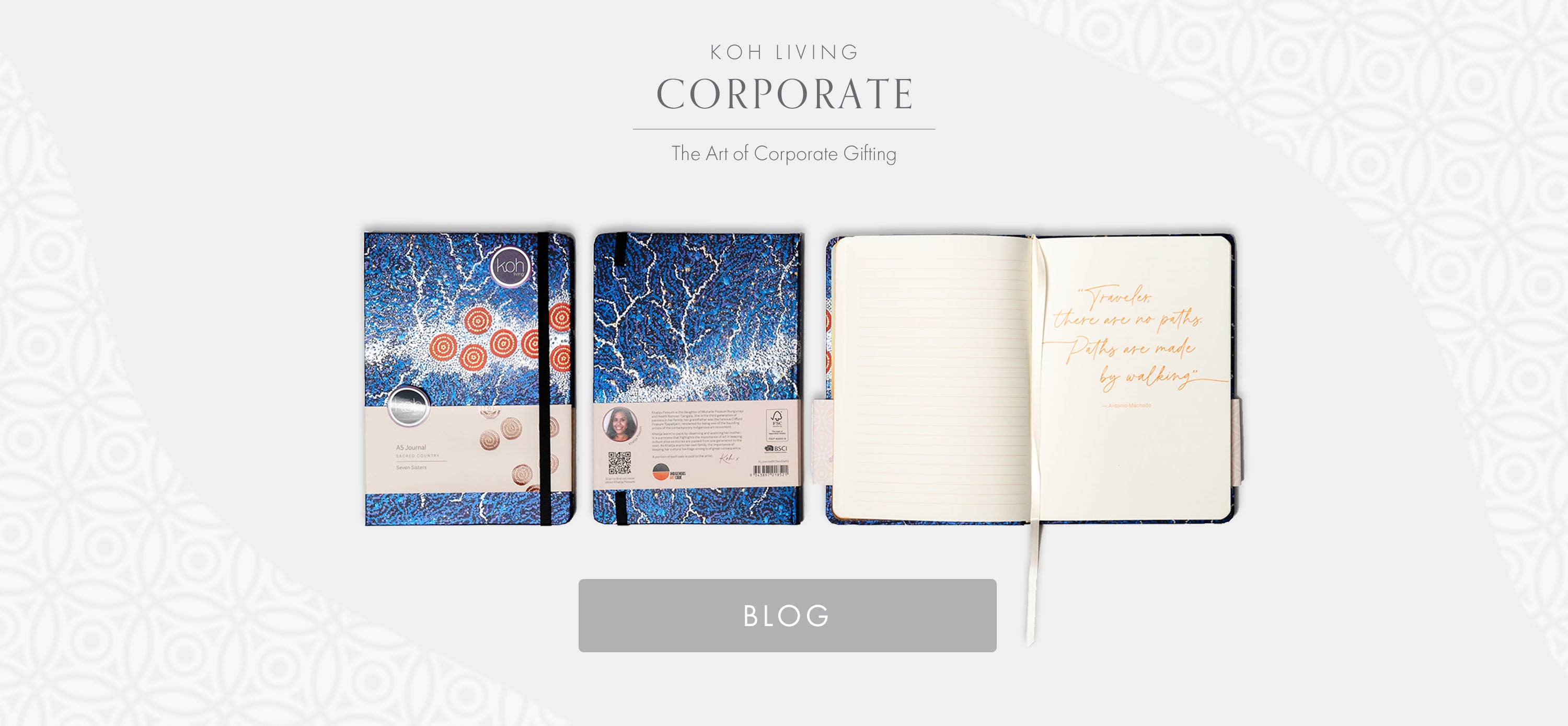 Quality branded corporate gifts that create positive impact from koh Living