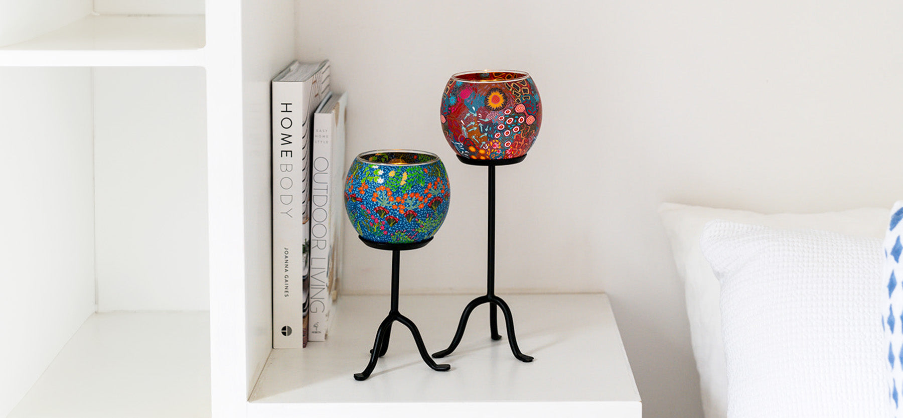 Styling with Candle Holders and Stands