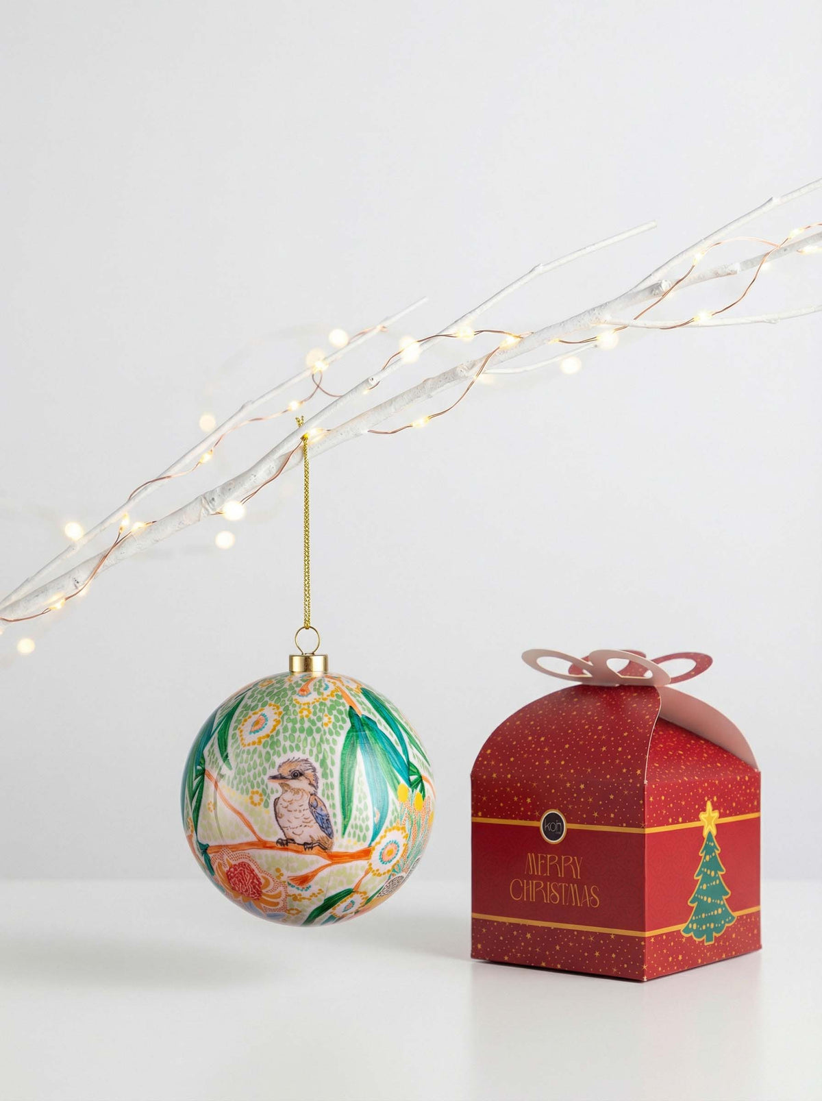 Aboriginal Christmas Baubles by Domica Hill