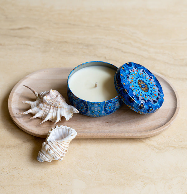 Scented Candles Australia with Aboriginal Design from Koh Living