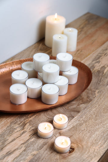 Soy Unscented Tealight Small &amp; Large