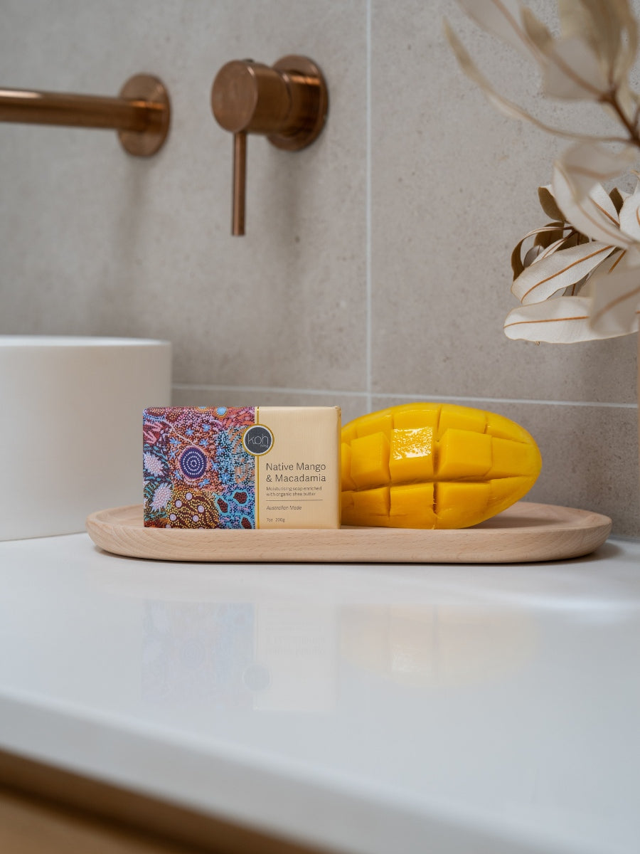 Aboriginal Scented Native Mango &amp; Macadamia Soap